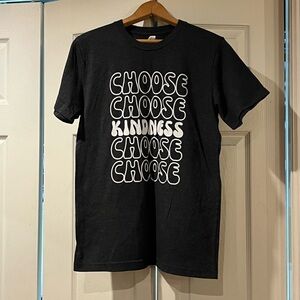Gray Graphic T-Shirt - Choose Kindness